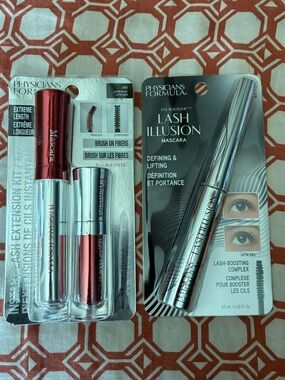 Physicians Formula Eye Booster Lash Illusion Mascara Bundle NEW 2-Piece
